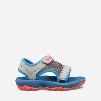 Teva Psyclone XLT - Kids' Teva Hiking Sandals - Deep Grey / Dark Blue | India (QYZB82739)